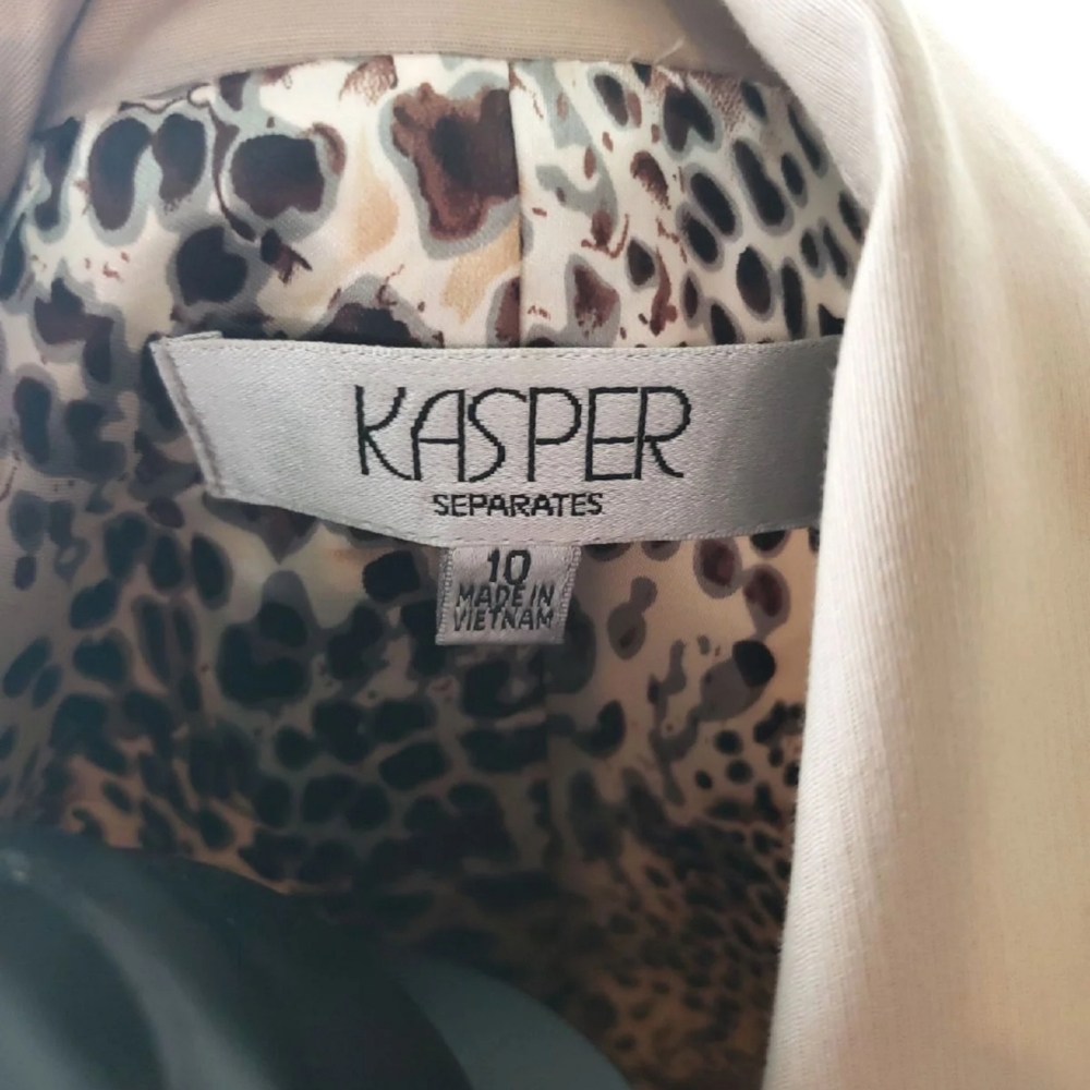 kasper 10 short sleeve blazer top jacket - Picture 8 of 9